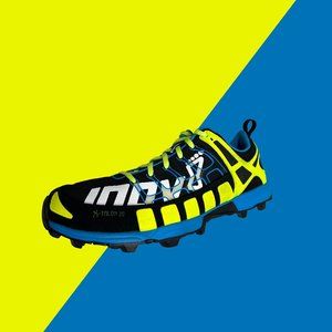 Inov-8 X-Talon 212 (Unisex): Conquer Trails in Black/Neon Yellow/Blue Mastery